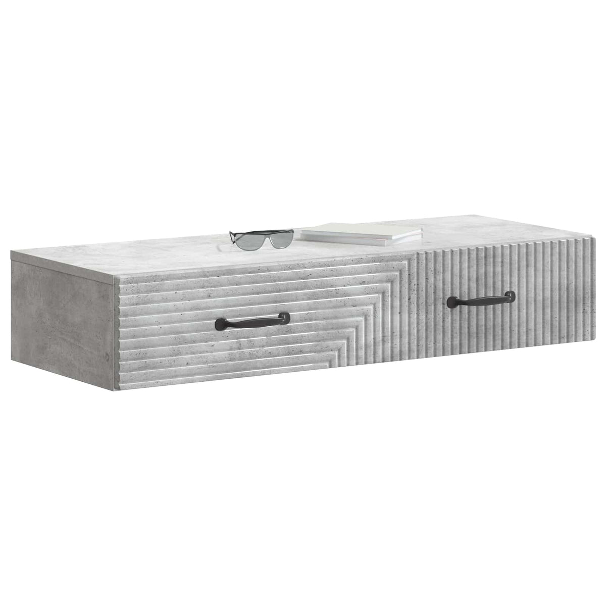 Wandmontierter Beistelltisch 87,5 x 34,5 x 17 cm Holzwerkstoff