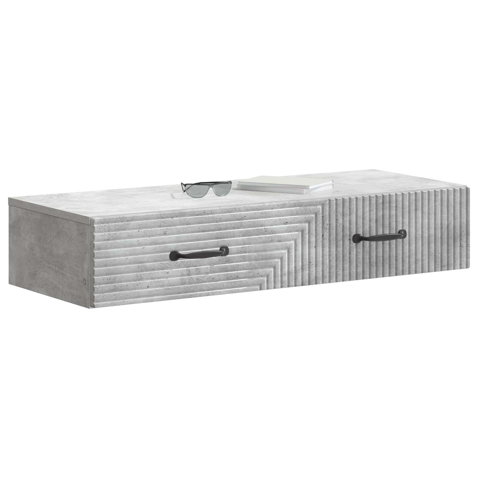 Wandmontierter Beistelltisch 87,5 x 34,5 x 17 cm Holzwerkstoff