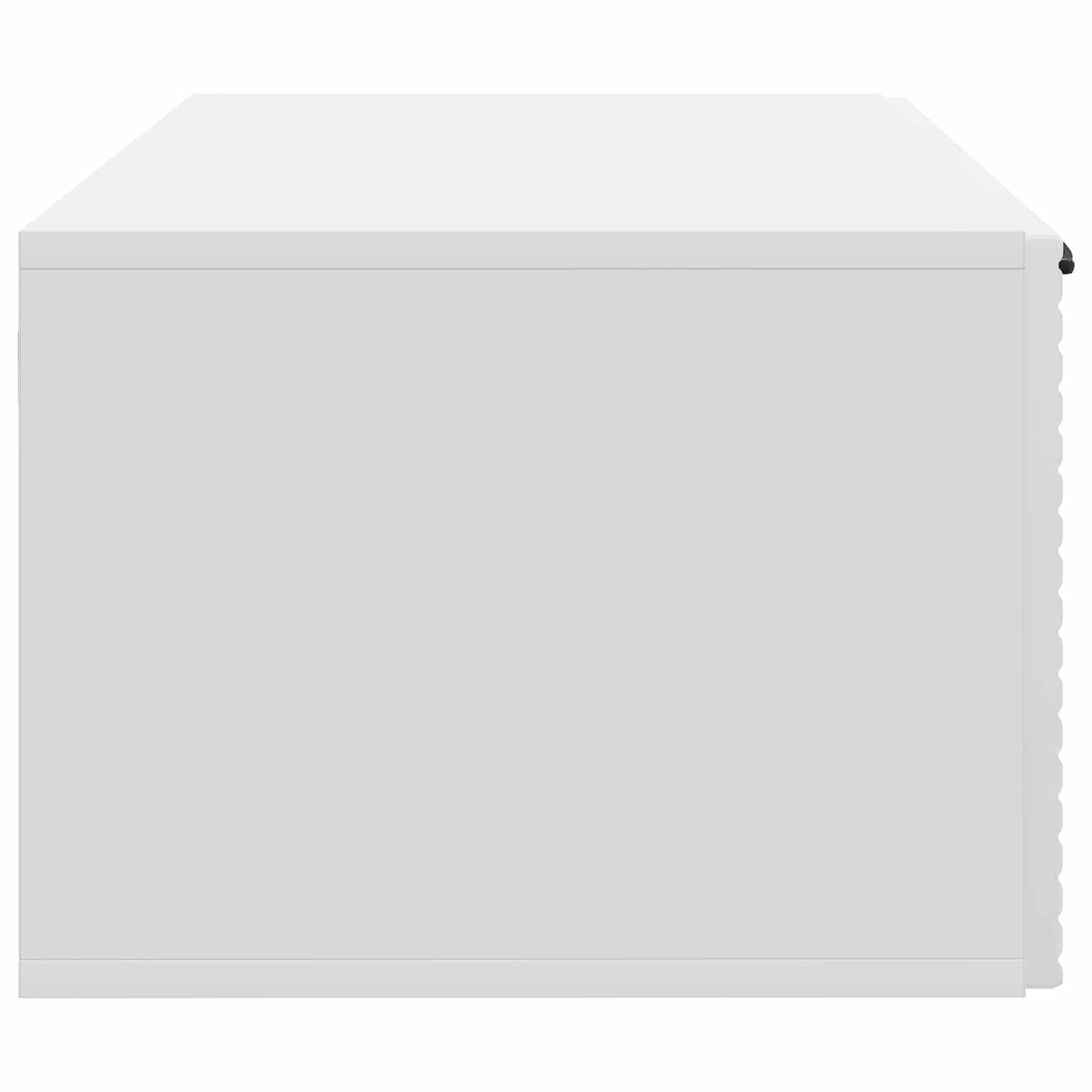 Wandmontierter TV-Schrank Weiß 59,5 x 41 x 30 cm Holzwerkstoff