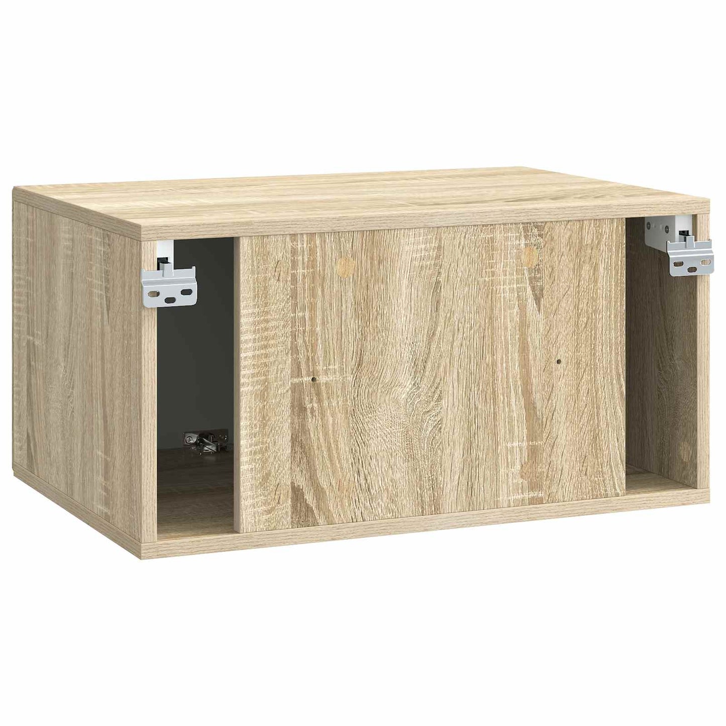 Wandmontierter TV-Schrank Sonoma-Eiche 59,5 x 41 x 30 cm
