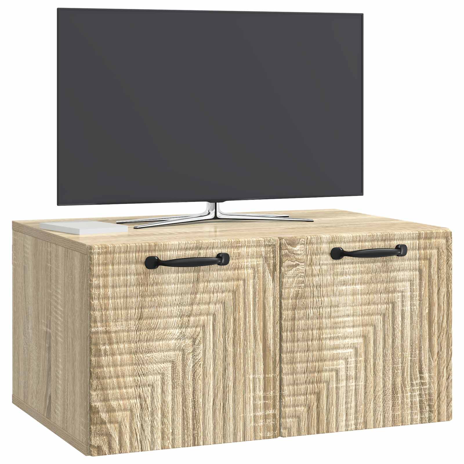 Wandmontierter TV-Schrank Sonoma-Eiche 59,5 x 41 x 30 cm