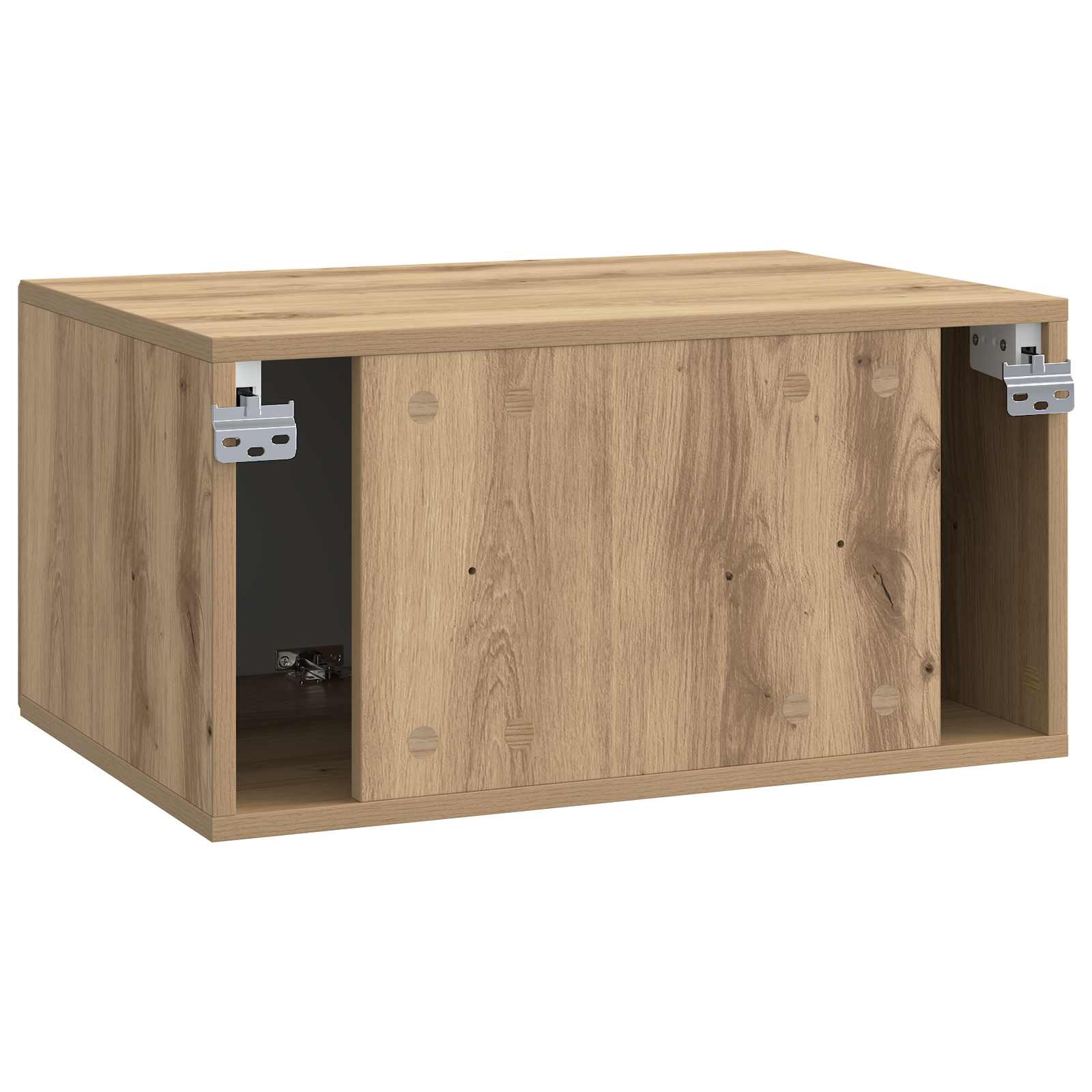 Wandmontierter TV-Schrank 59,5 x 41 x 30 cm Artisan-Eiche