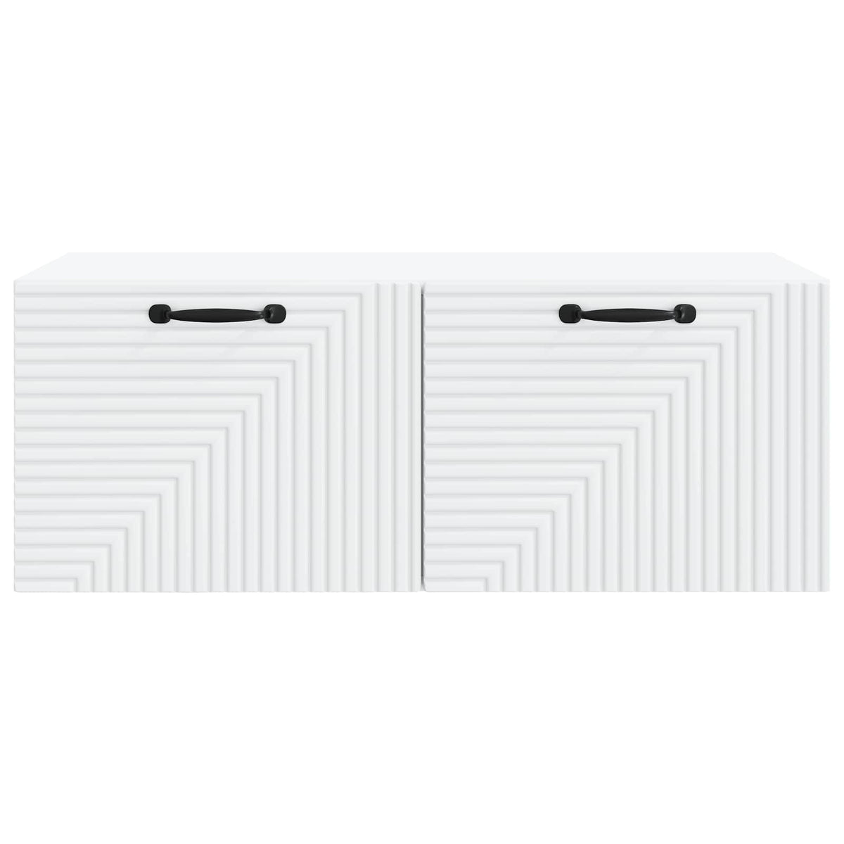 Wandmontierter TV-Schrank Weiß 78,5 x 41 x 30 cm Holzwerkstoff