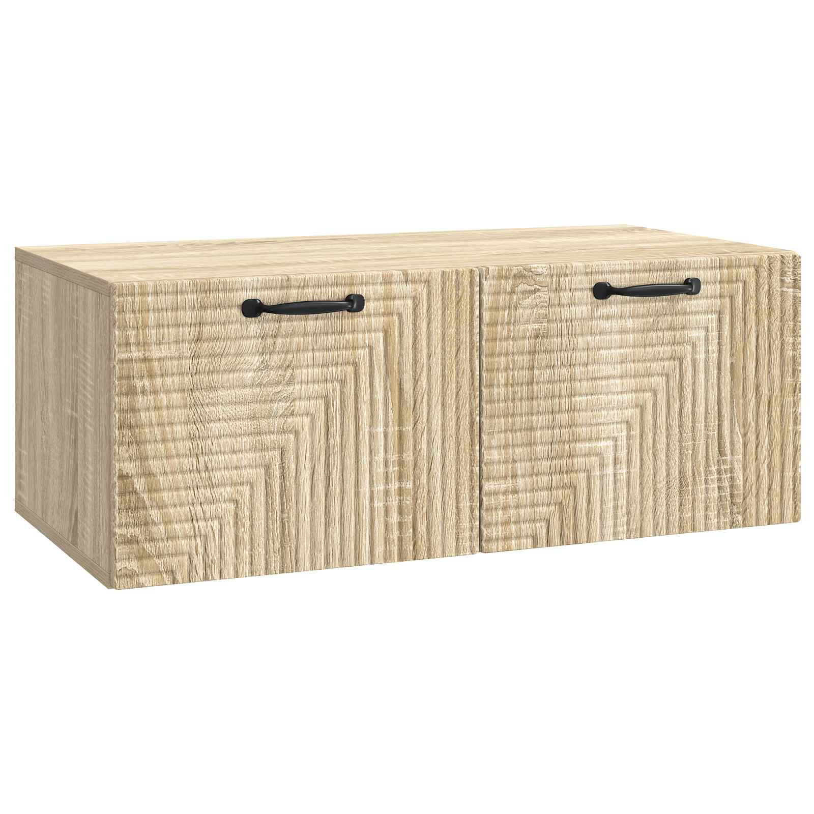 Wandmontierter TV-Schrank Sonoma-Eiche 78,5 x 41 x 30 cm