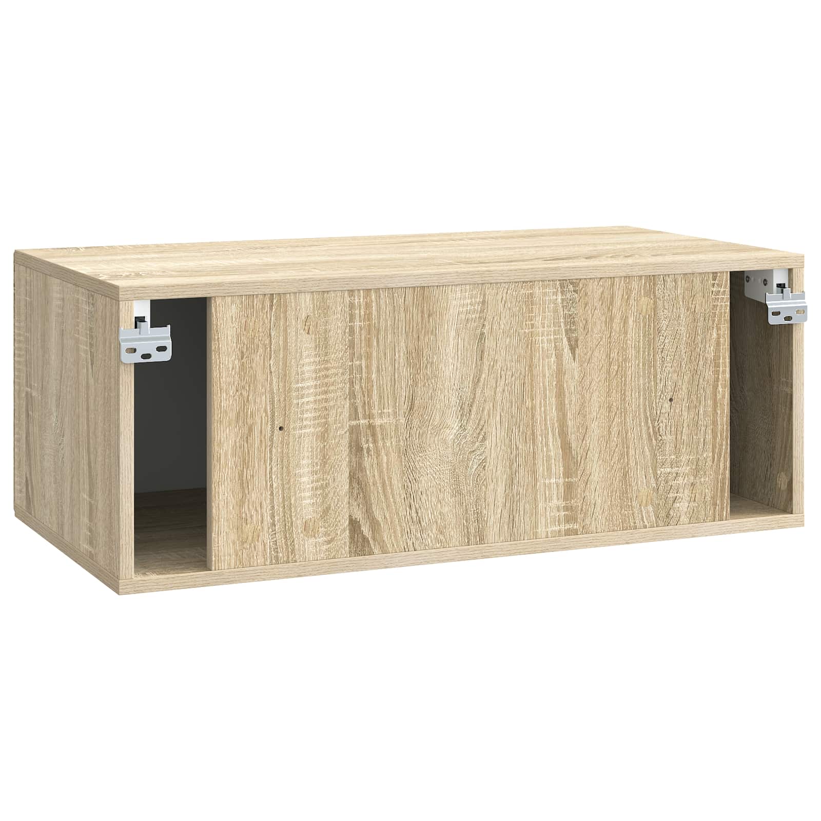 Wandmontierter TV-Schrank Sonoma-Eiche 78,5 x 41 x 30 cm