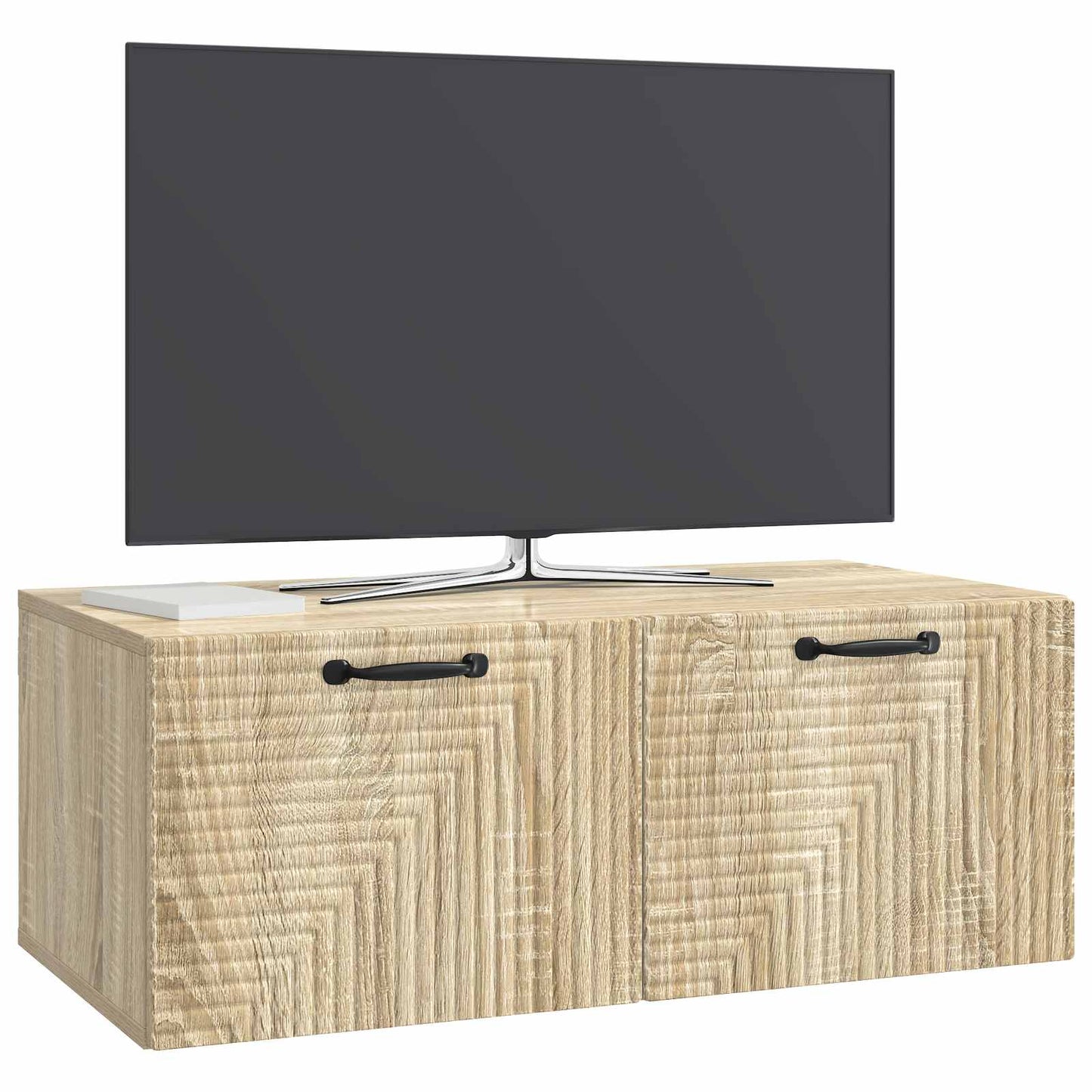 Wandmontierter TV-Schrank Sonoma-Eiche 78,5 x 41 x 30 cm