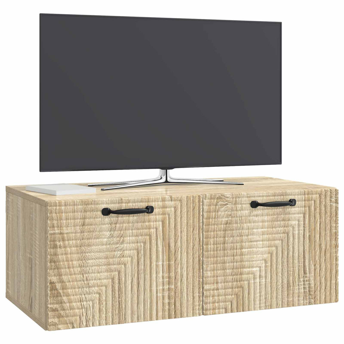 Wandmontierter TV-Schrank Sonoma-Eiche 78,5 x 41 x 30 cm