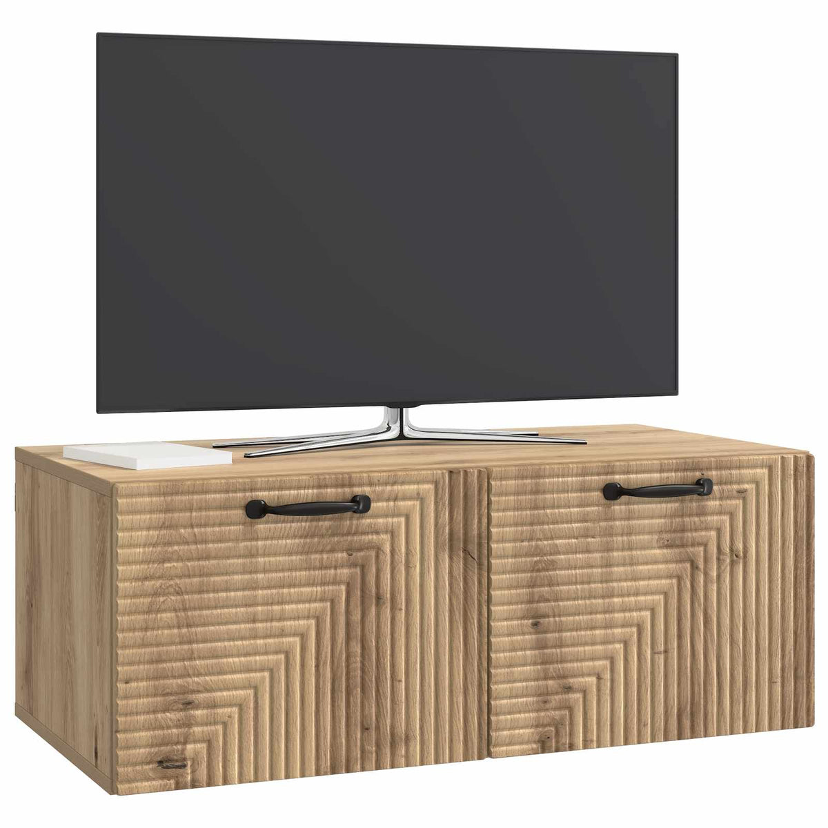 Wandmontierter TV-Schrank 78,5 x 41 x 30 cm Artisan-Eiche