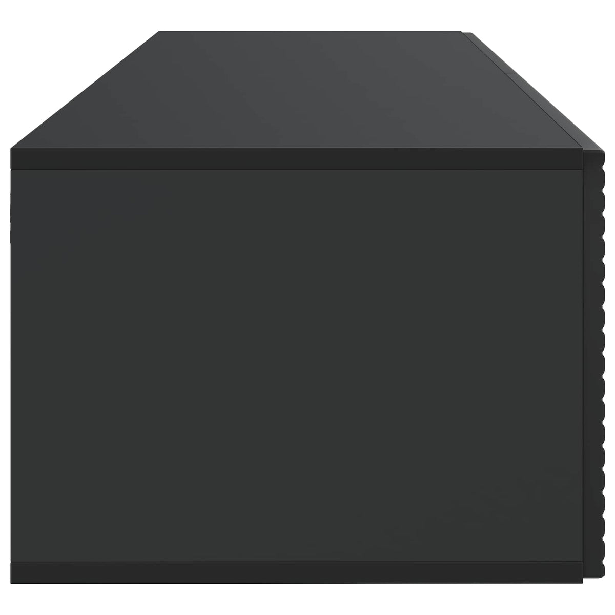 Wandmontierter TV-Schrank Schwarz 98 x 41 x 30 cm Holzwerkstoff