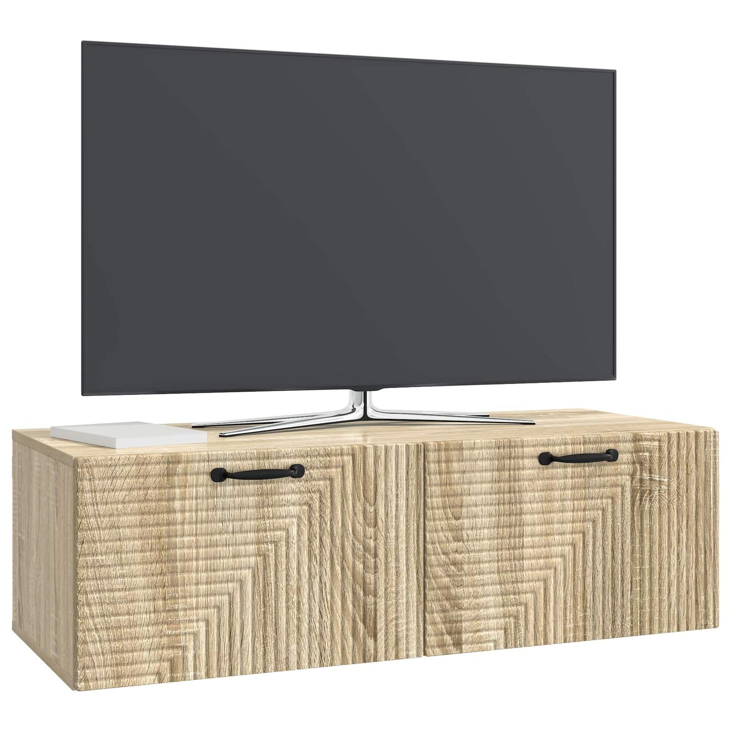 Wandmontierter TV-Schrank Sonoma-Eiche 98 x 41 x 30 cm