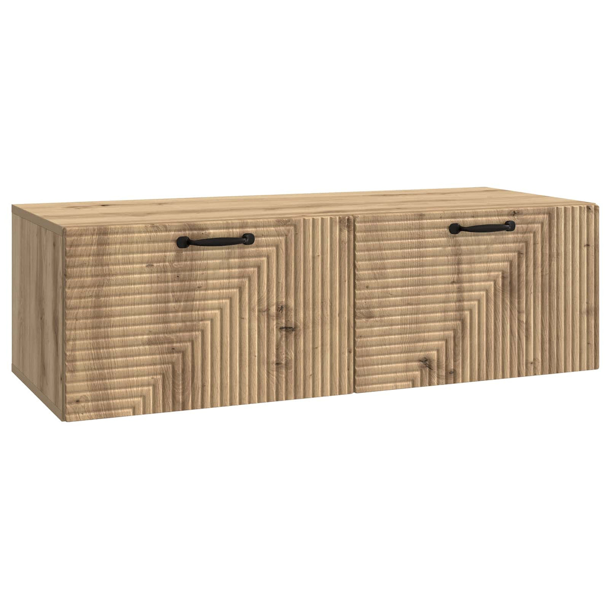 Wandmontierter TV-Schrank 98 x 41 x 30 cm Artisan-Eiche