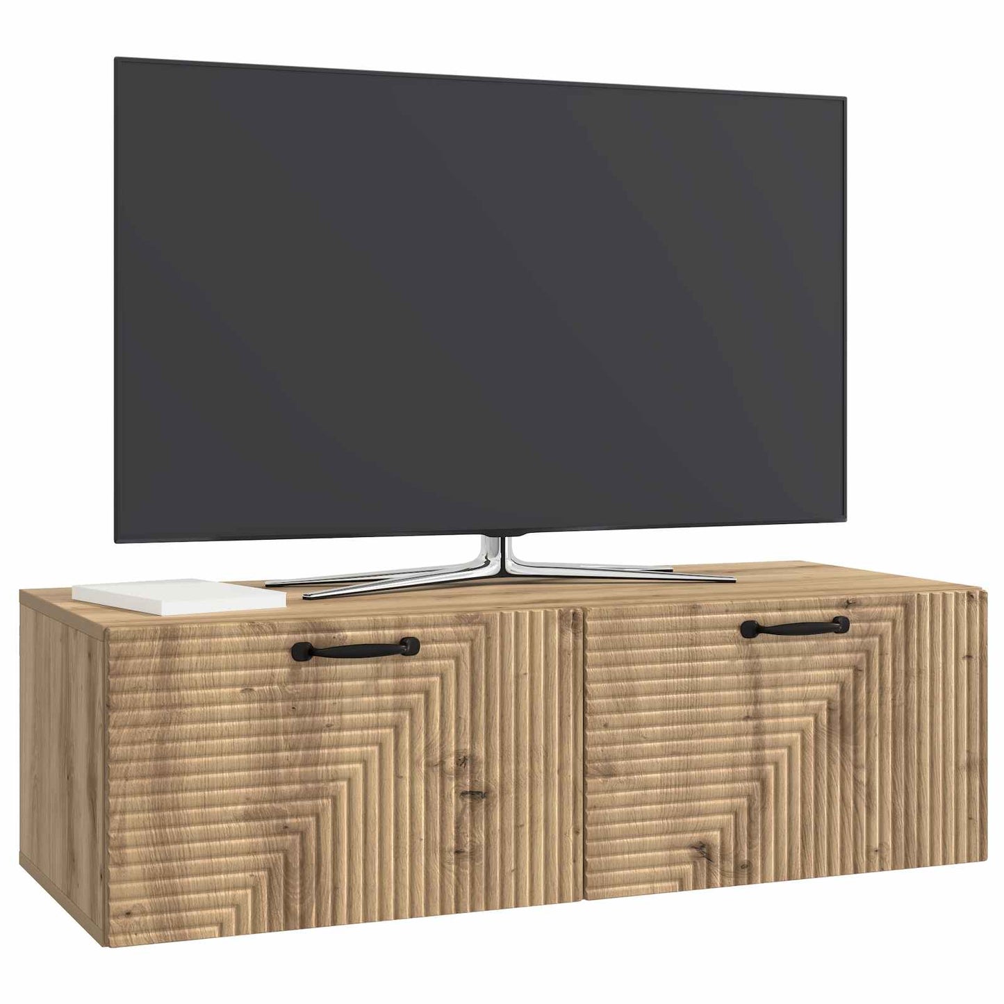 Wandmontierter TV-Schrank 98 x 41 x 30 cm Artisan-Eiche