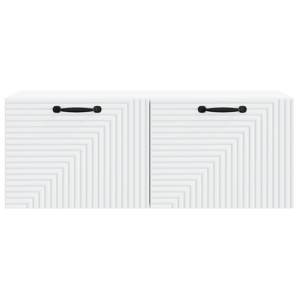 Wandmontierter TV-Schrank Weiß 78,5 x 31 x 30 cm Holzwerkstoff