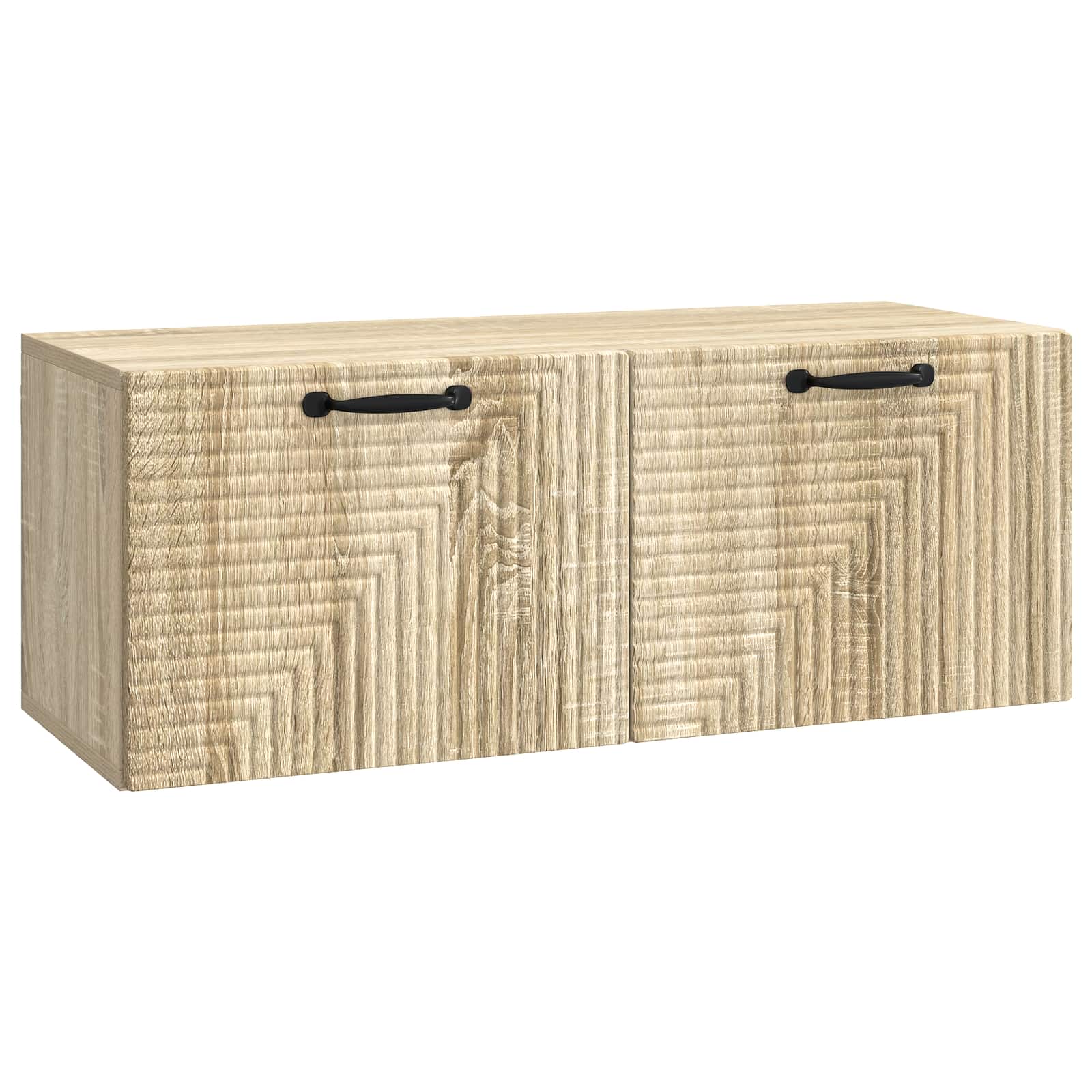 Wandmontierter TV-Schrank Sonoma-Eiche 78,5 x 31 x 30 cm