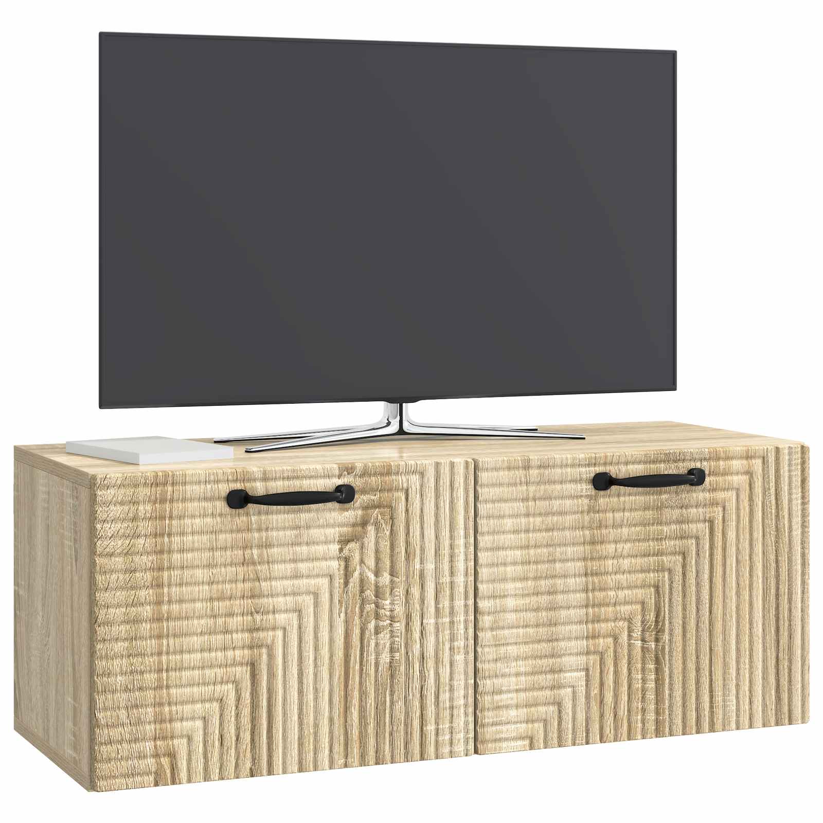 Wandmontierter TV-Schrank Sonoma-Eiche 78,5 x 31 x 30 cm