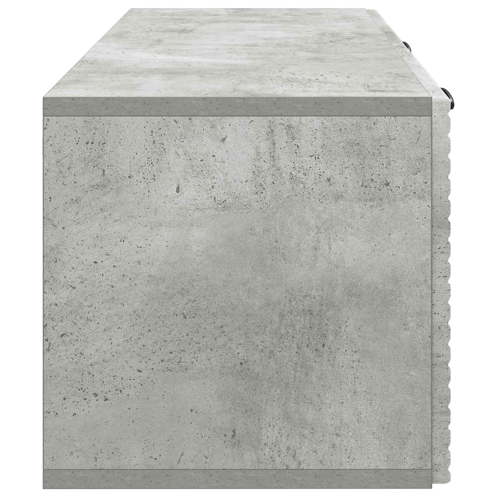Wandmontierter TV-Schrank Betongrau 78,5 x 31 x 30 cm
