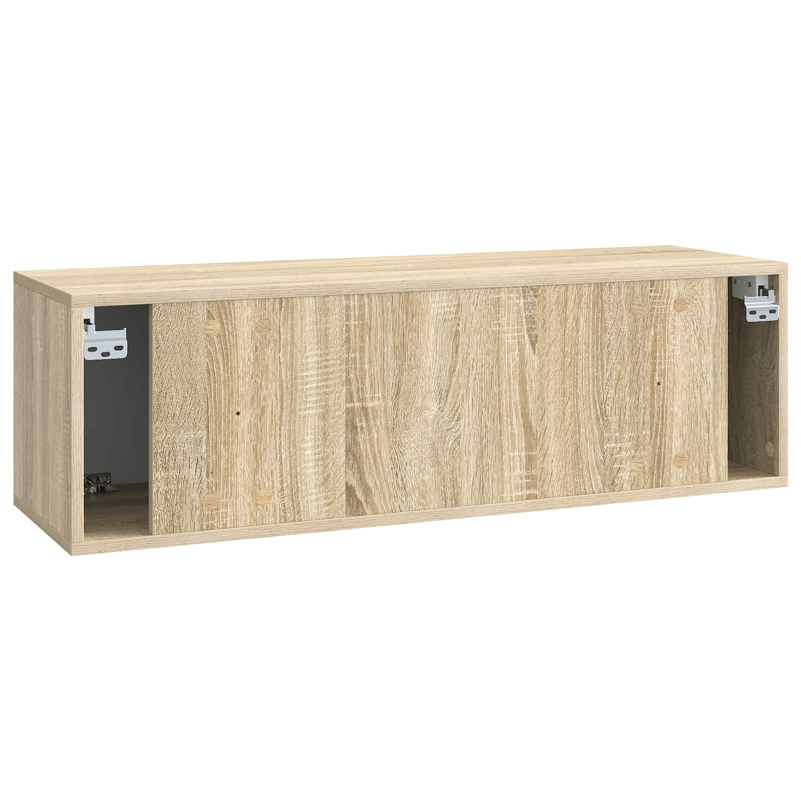 Wandmontierter TV-Schrank Sonoma-Eiche 98 x 31 x 30 cm