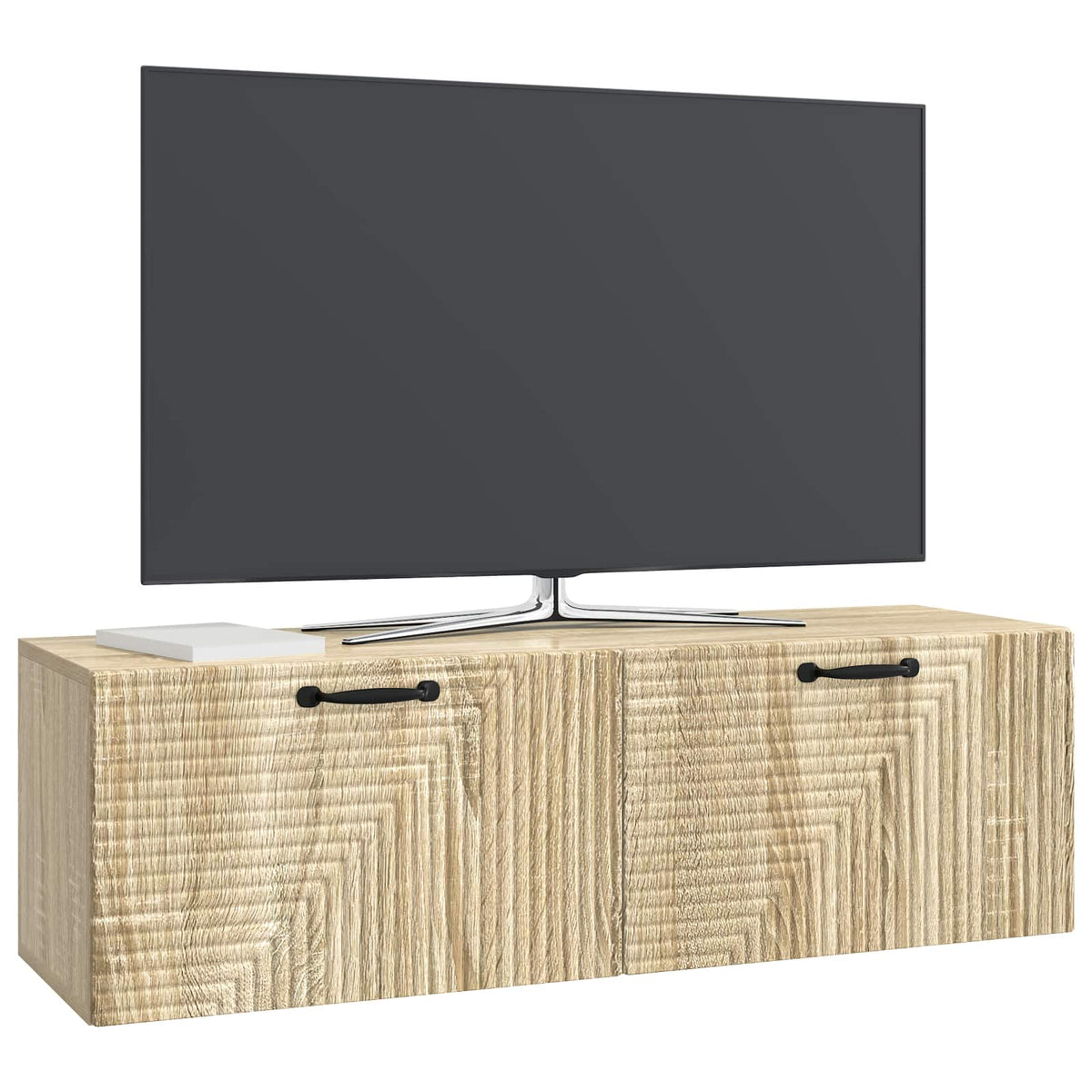 Wandmontierter TV-Schrank Sonoma-Eiche 98 x 31 x 30 cm