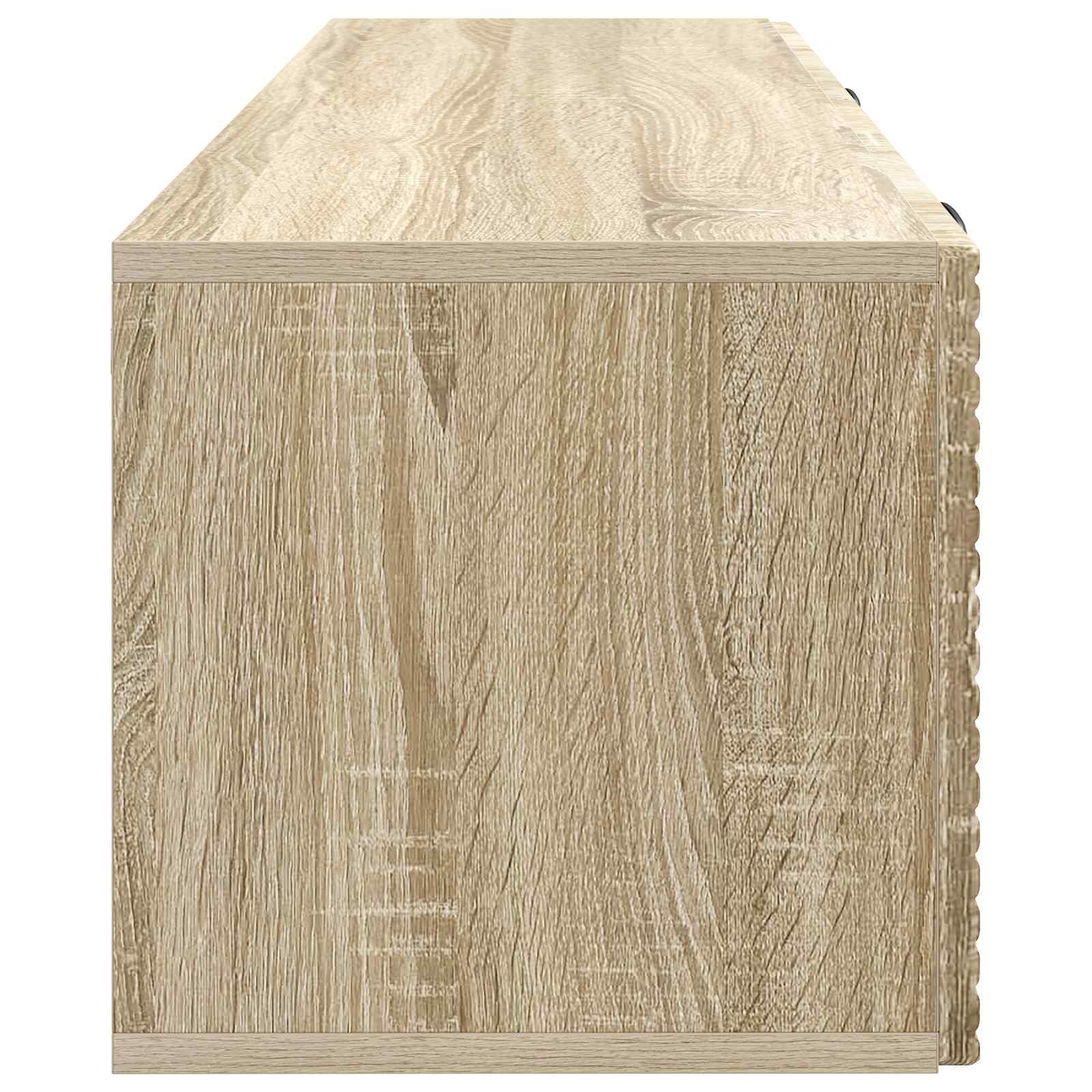 Wandmontierter TV-Schrank Sonoma-Eiche 98 x 31 x 30 cm