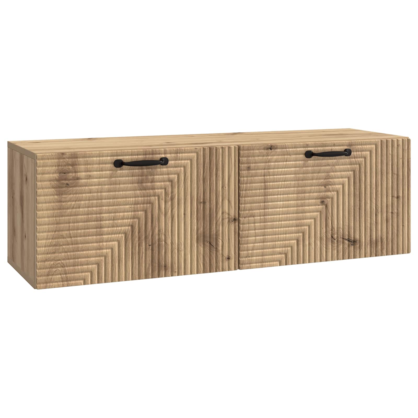 Wandmontierter TV-Schrank 98 x 31 x 30 cm Artisan-Eiche