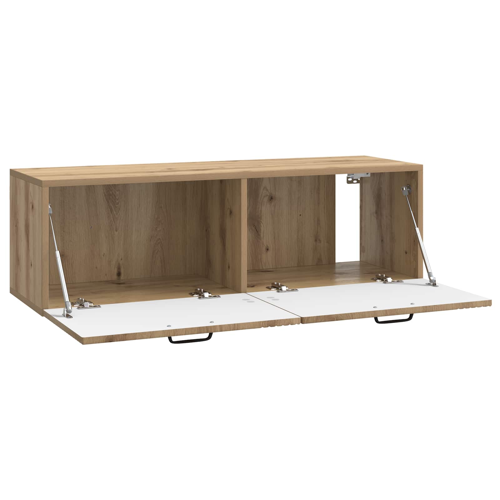 Wandmontierter TV-Schrank 98 x 31 x 30 cm Artisan-Eiche