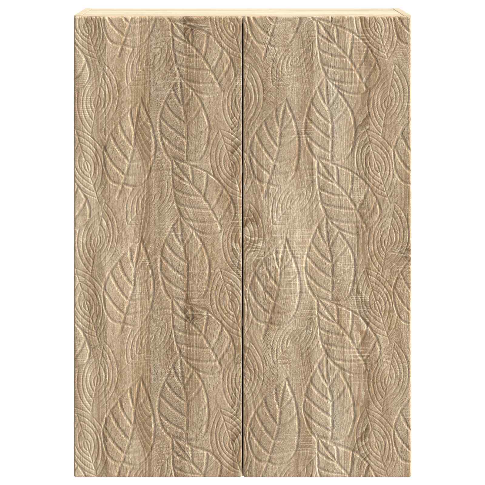 Wandschrank 66 x 34,5 x 90 cm Holzwerkstoff Sonoma-Eiche
