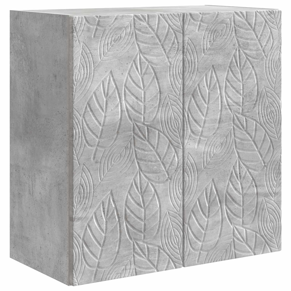 Wandschrank 59 x 31 x 60 cm Holzwerkstoff Betongrau