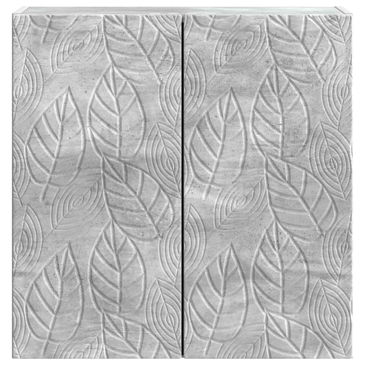 Wandschrank 59 x 31 x 60 cm Holzwerkstoff Betongrau