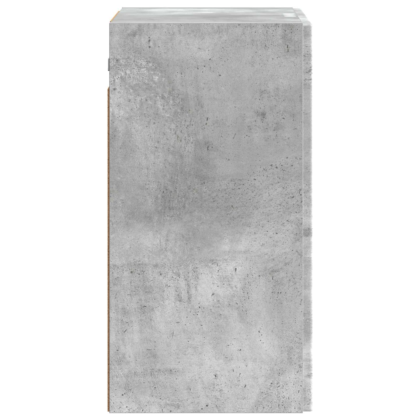 Wandschrank 59 x 31 x 60 cm Holzwerkstoff Betongrau