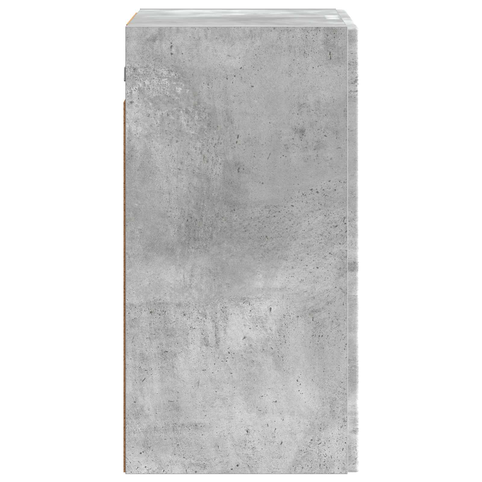 Wandschrank 59 x 31 x 60 cm Holzwerkstoff Betongrau