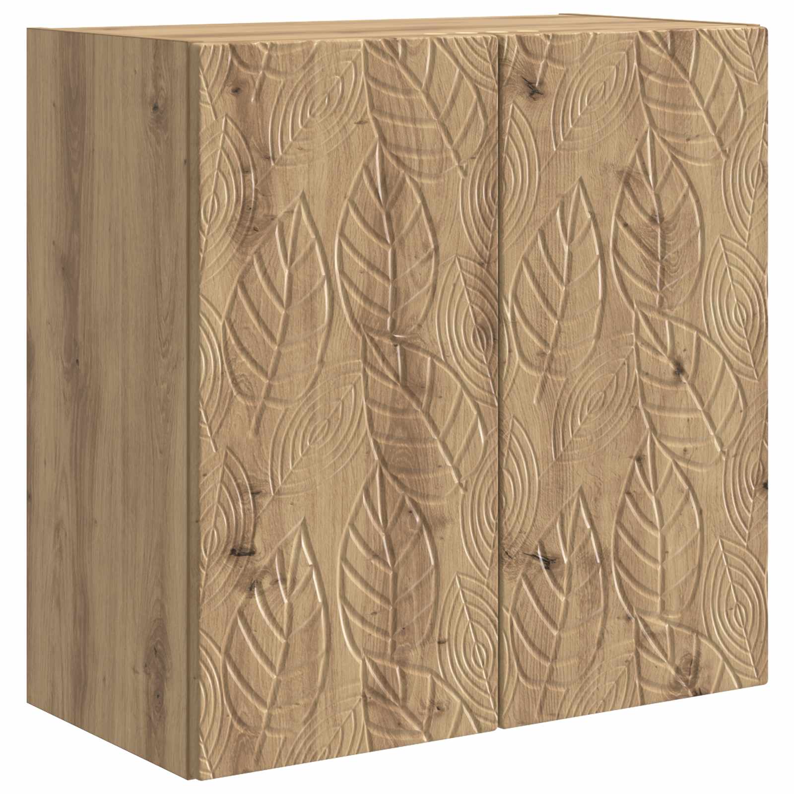 Wandschrank 59 x 31 x 60 cm Holzwerkstoff Artisan-Eiche