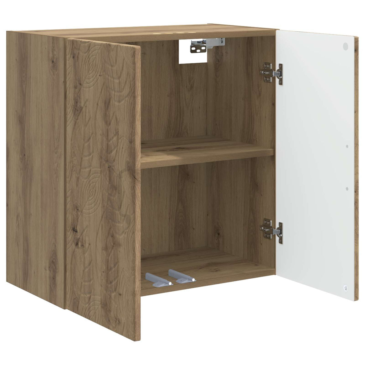 Wandschrank 59 x 31 x 60 cm Holzwerkstoff Artisan-Eiche