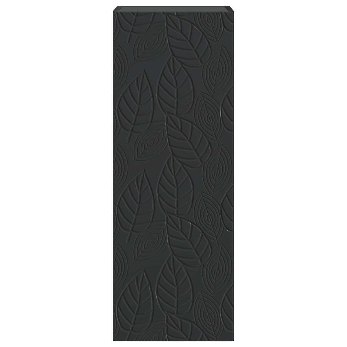 Wandschrank 33 x 34,5 x 90 cm Holzwerkstoff Schwarz