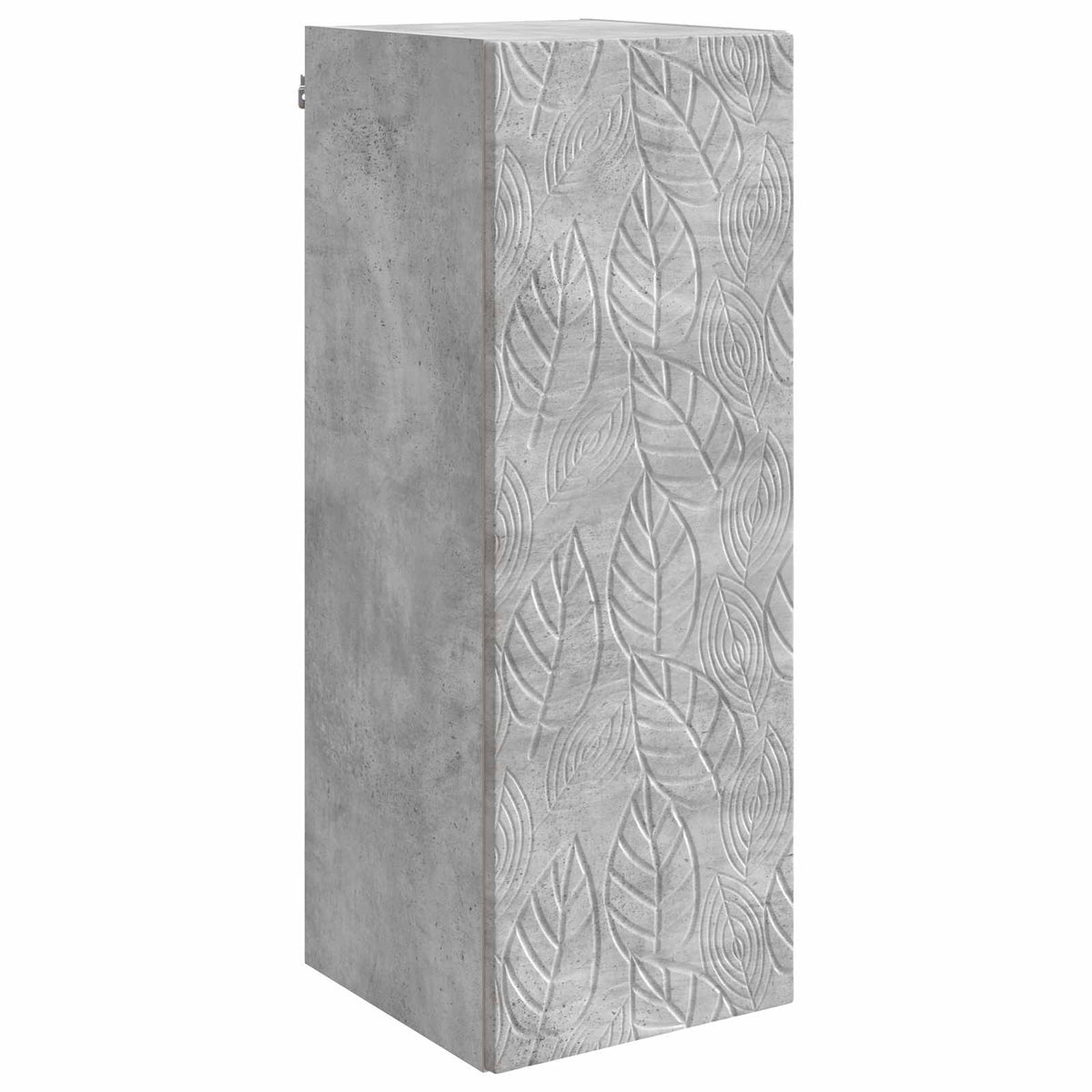 Wandschrank 33 x 34,5 x 90 cm Holzwerkstoff Betongrau