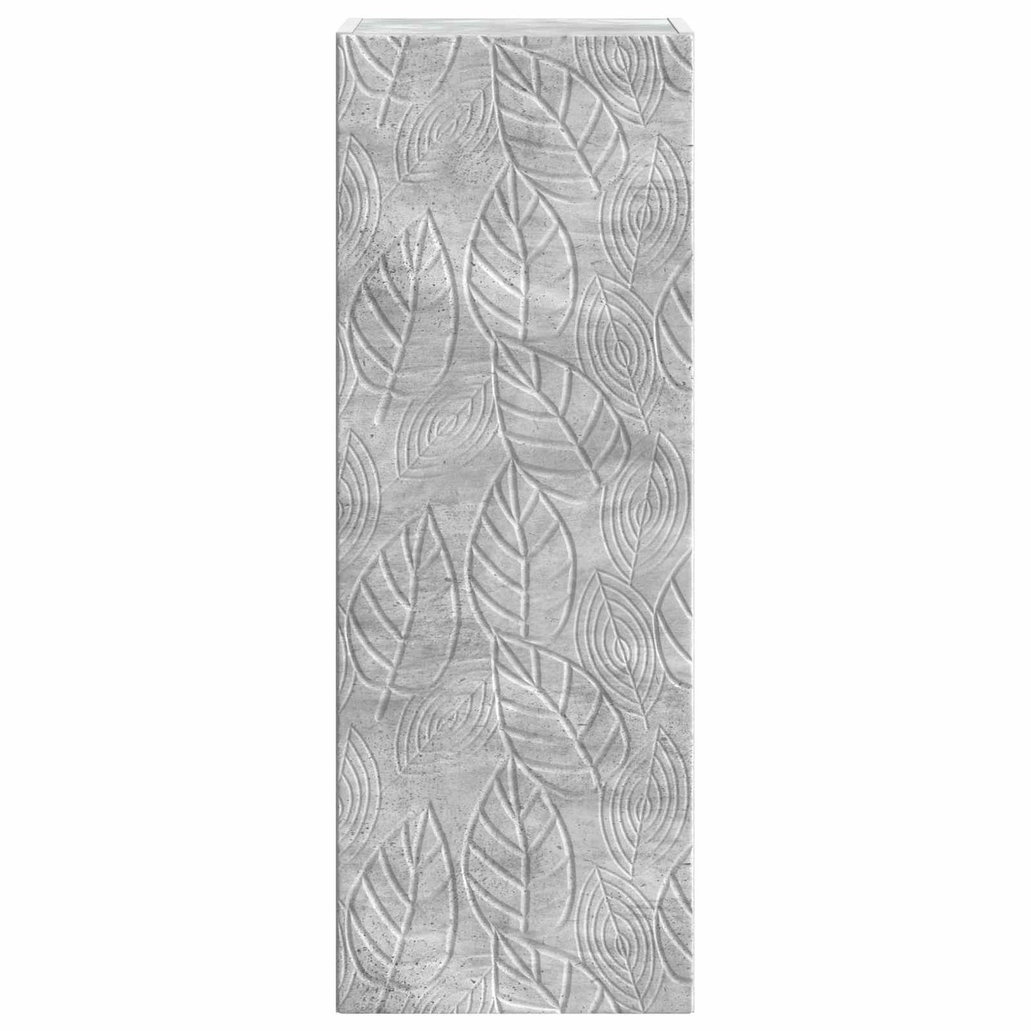 Wandschrank 33 x 34,5 x 90 cm Holzwerkstoff Betongrau