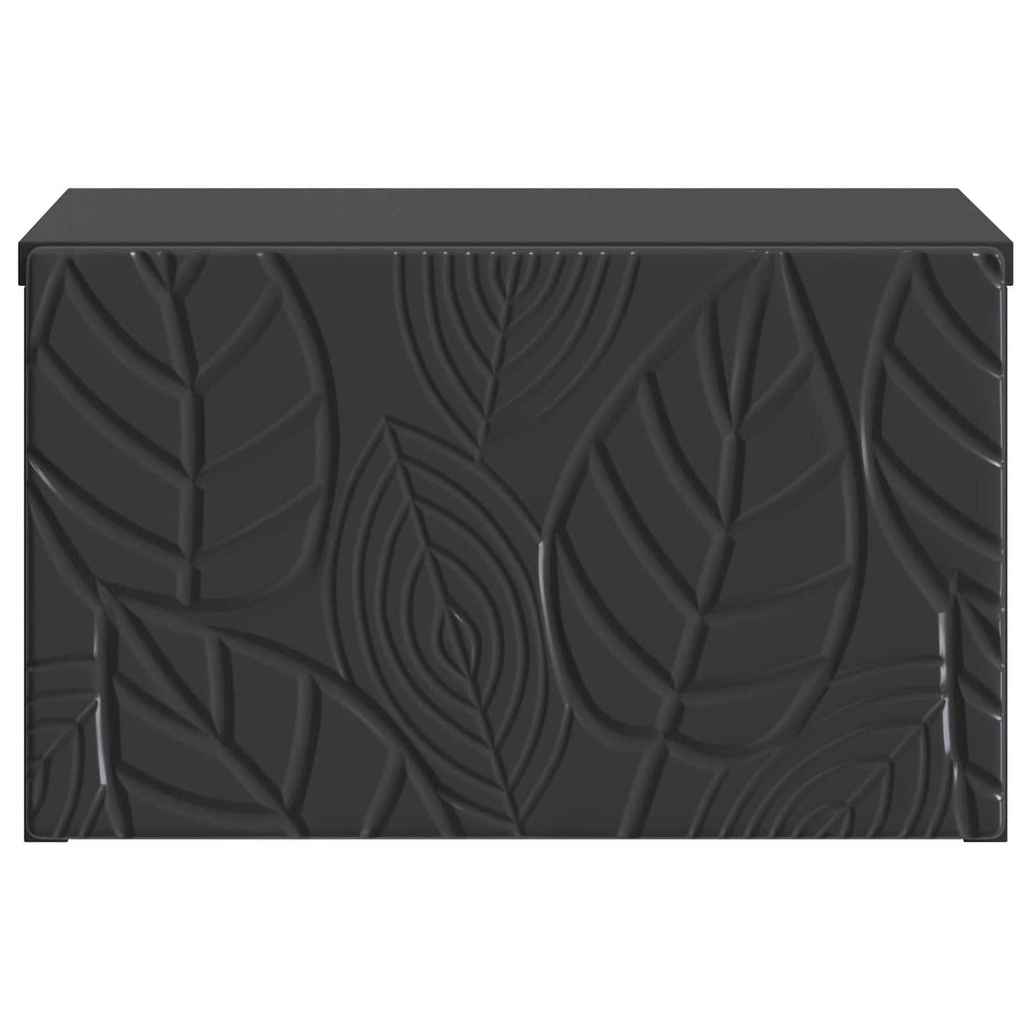 Wandmontierter Beistelltisch 2 stk. Schwarz 34,5 x 33 x 20 cm