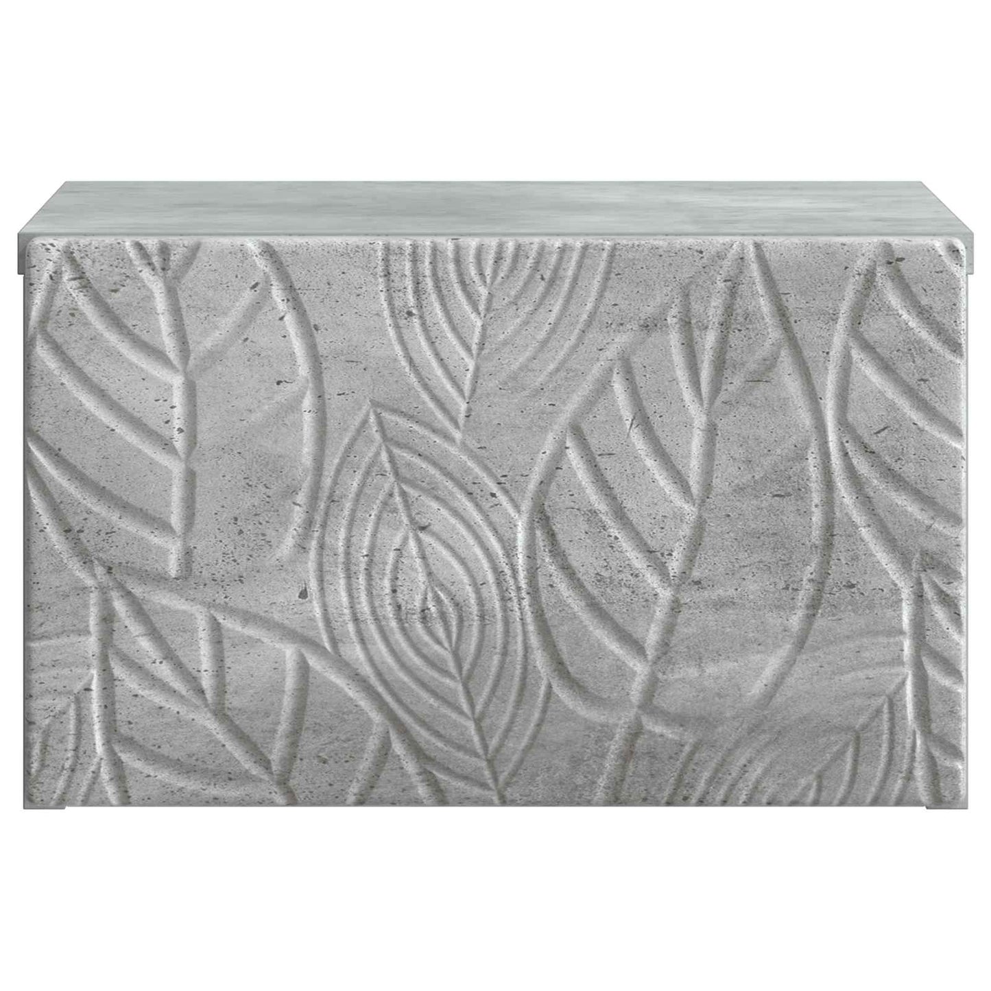 Wandmontierter Beistelltisch 2 stk. Betongrau 34,5 x 33 x 20 cm