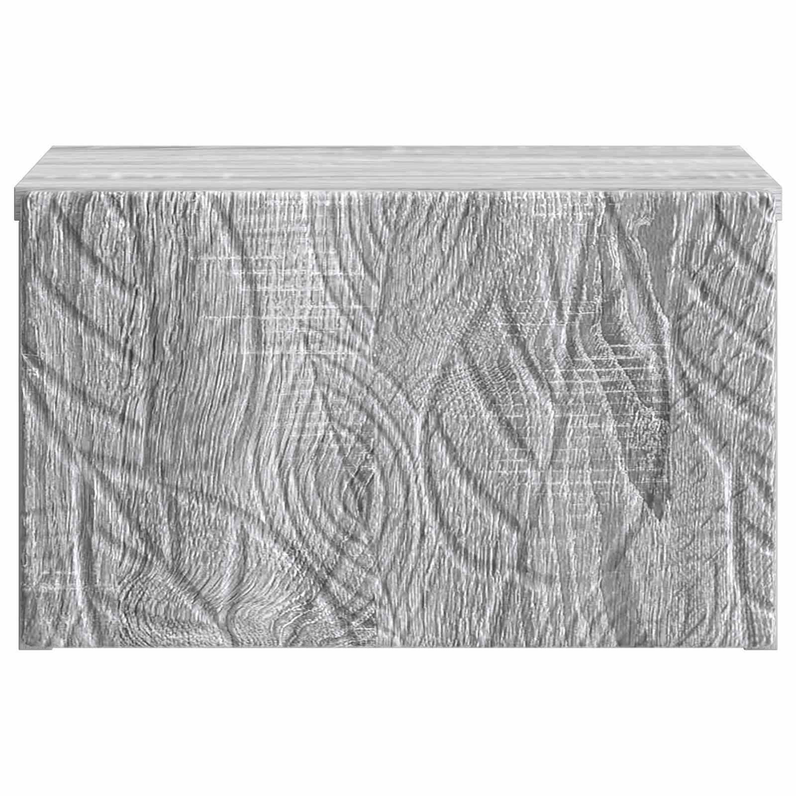 Wandmontierter Beistelltisch 2 stk. Grau Sonoma