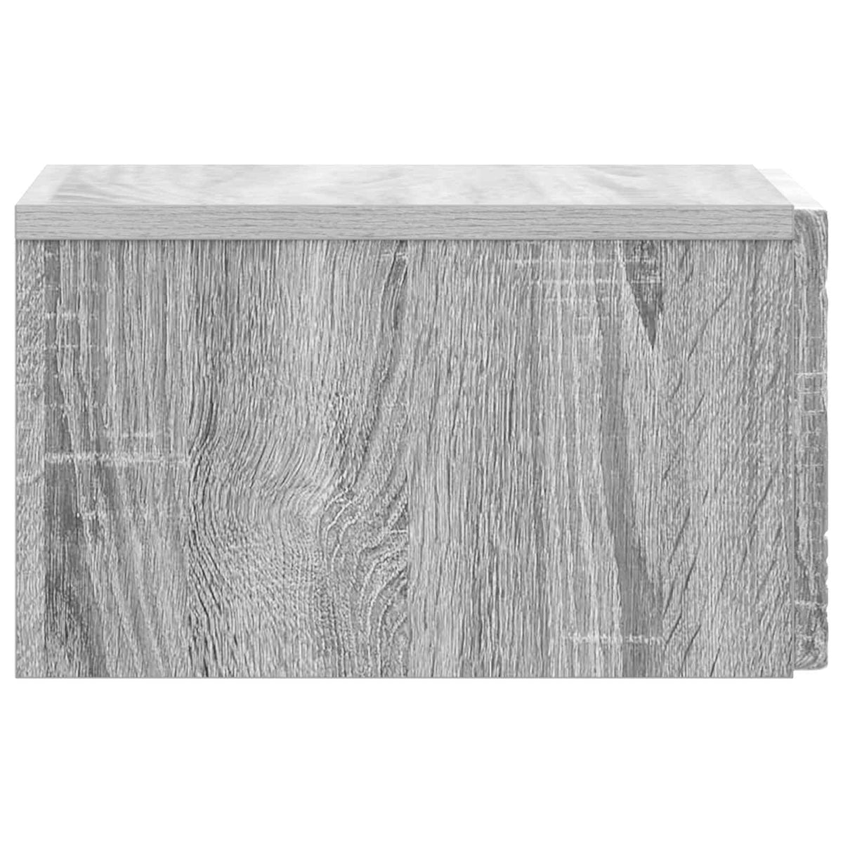 Wandmontierter Beistelltisch 2 stk. Grau Sonoma
