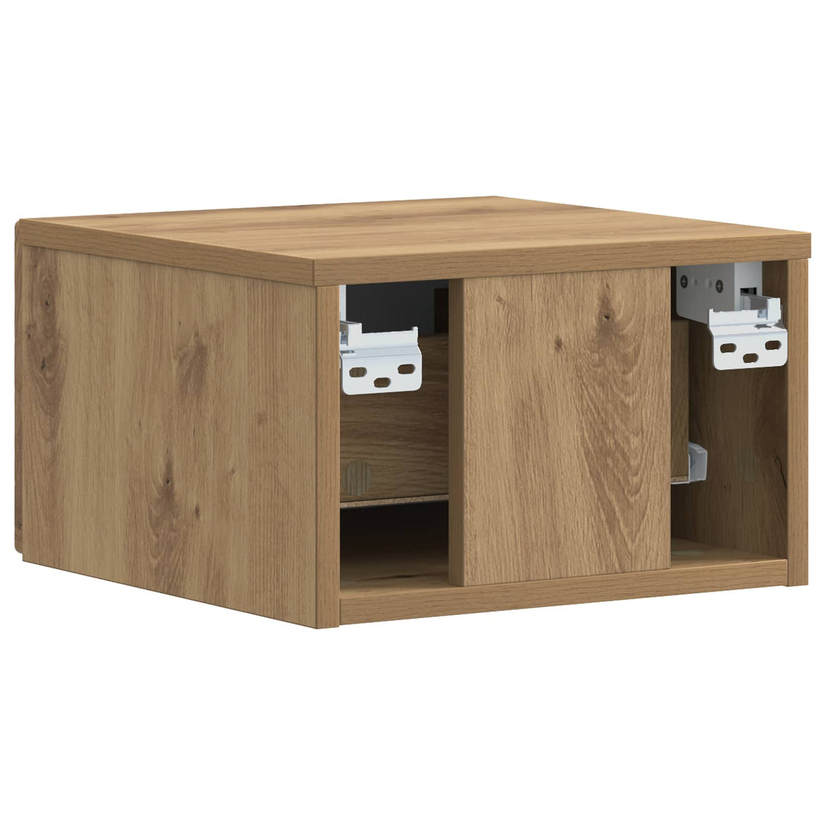 Wandmontierter Beistelltisch 2 stk. Artisan-Eiche