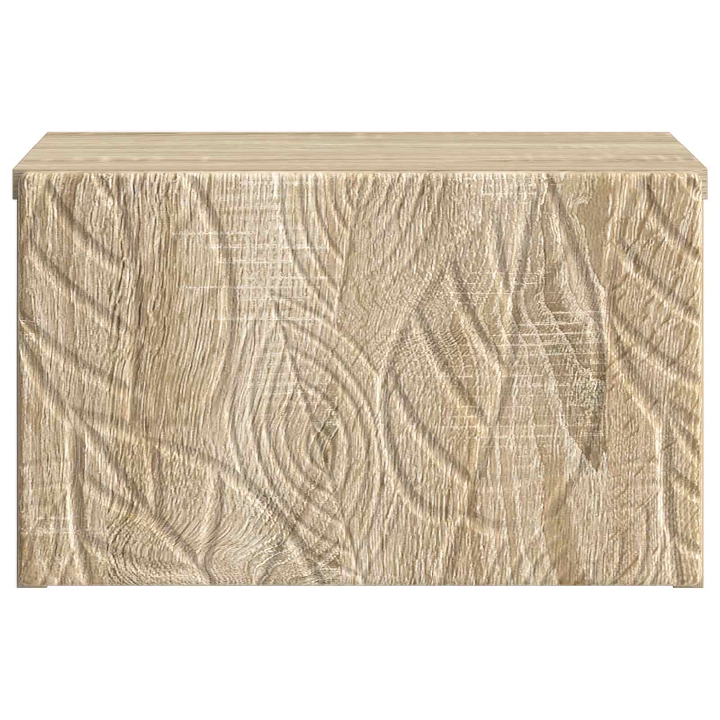 Wandmontierter Nachttisch 2 Stk. Sonoma-Eiche 49 x 34,5 x 20 cm