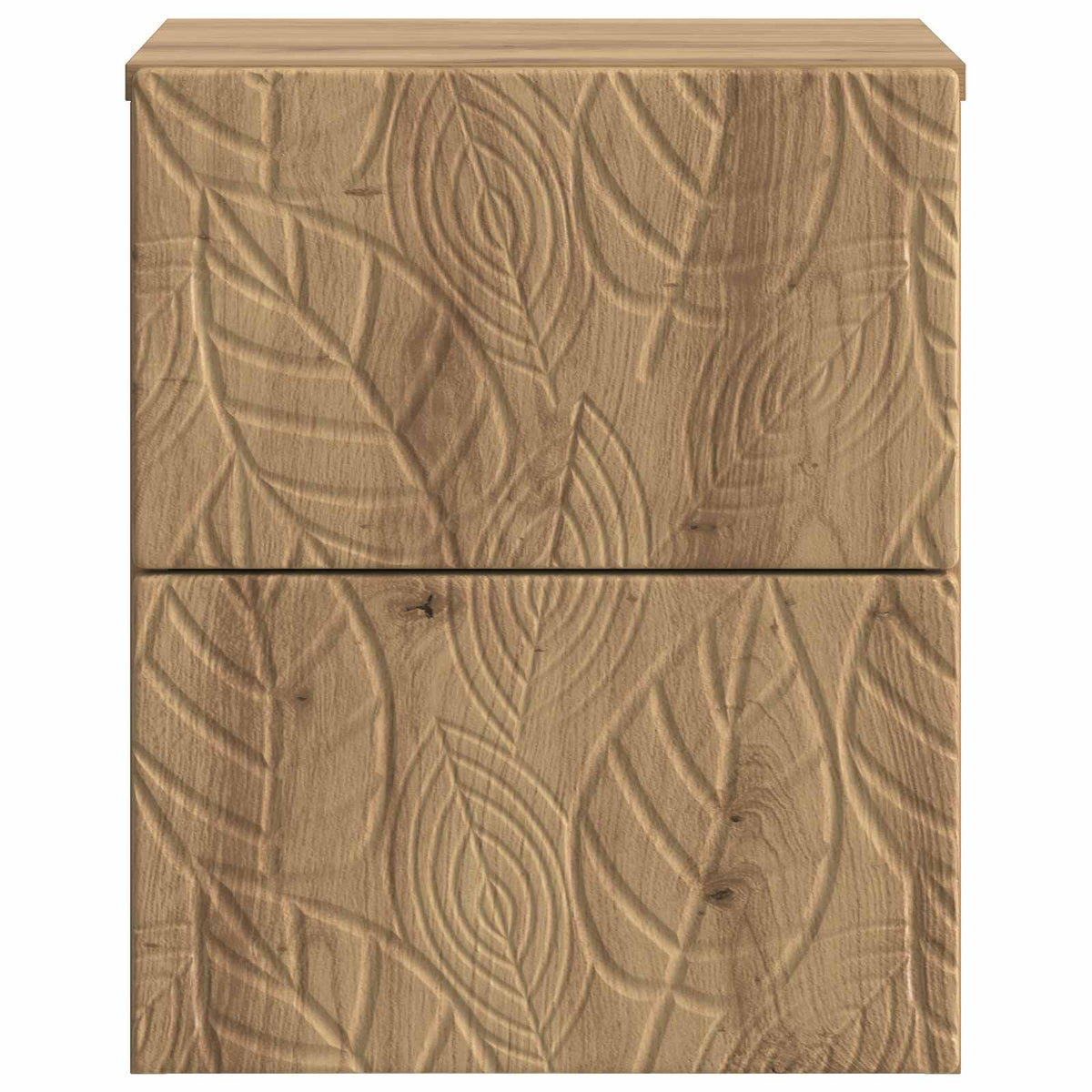 Wandmontierter Nachttisch 2 stk. Artisan-Eiche