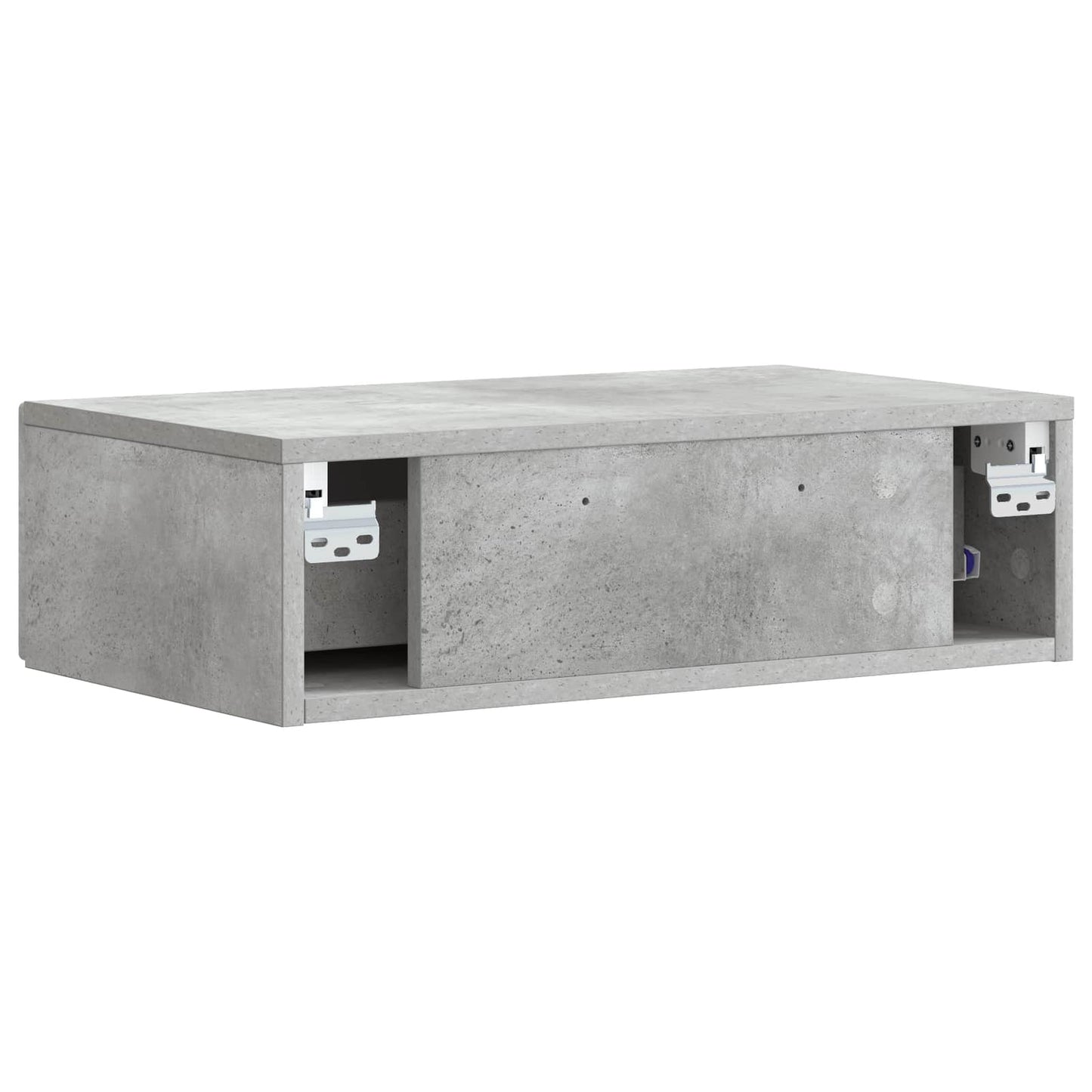Wandmontierter Beistelltisch 59 x 34,5 x 17 cm Holzwerkstoff