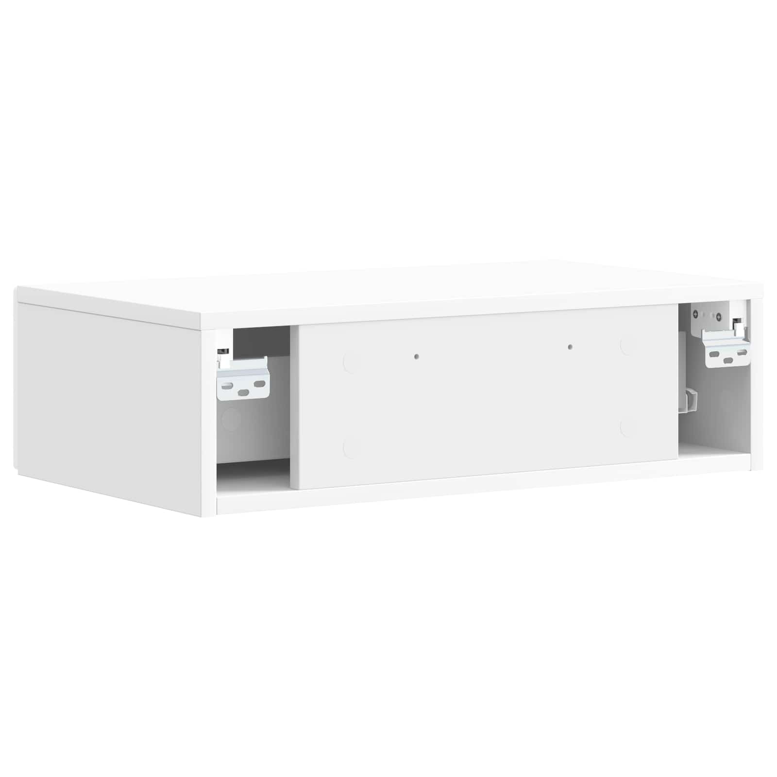 Wandmontierter Beistelltisch 59 x 34,5 x 17 cm Holzwerkstoff