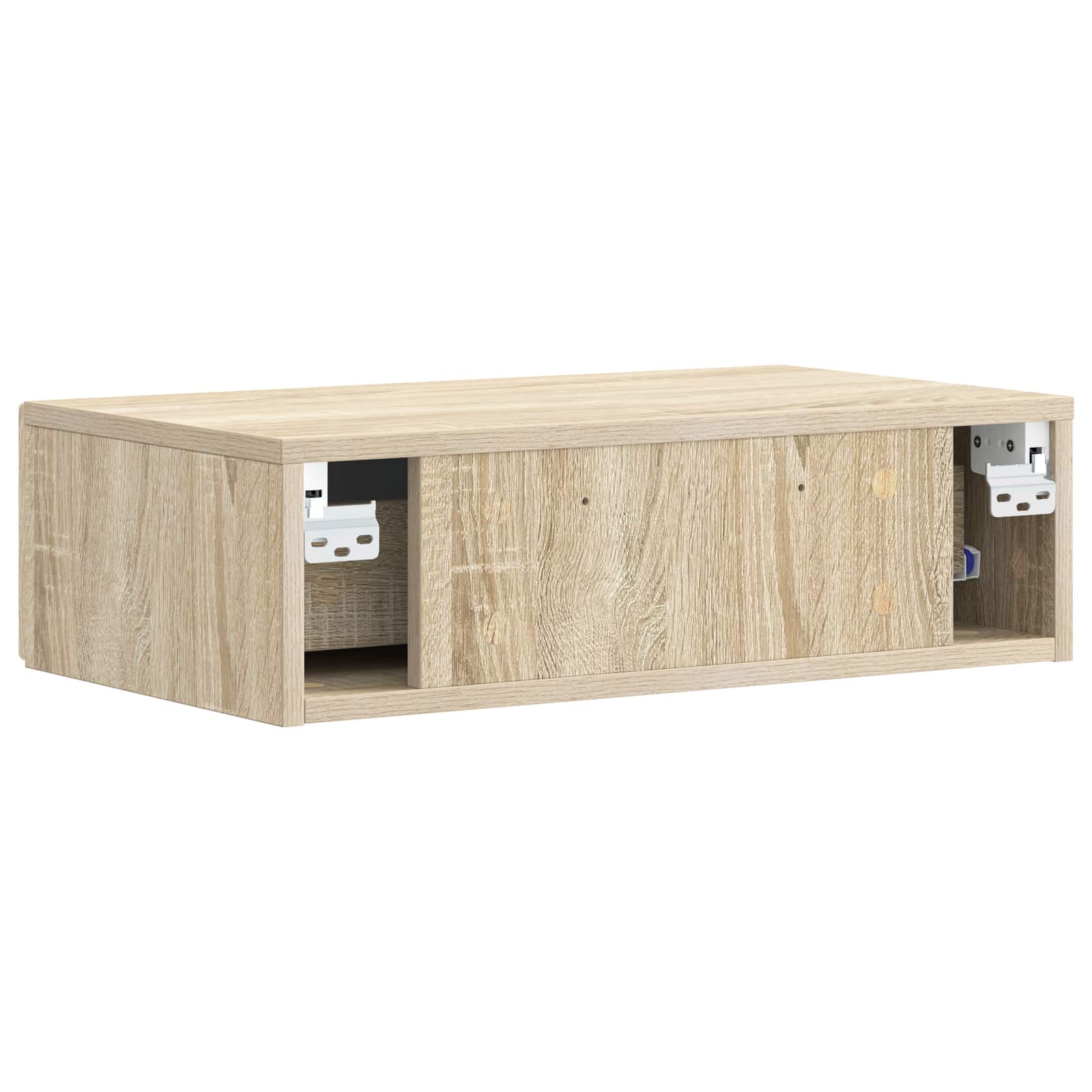 Wandmontierter Beistelltisch 87,5 x 34,5 x 17 cm Holzwerkstoff
