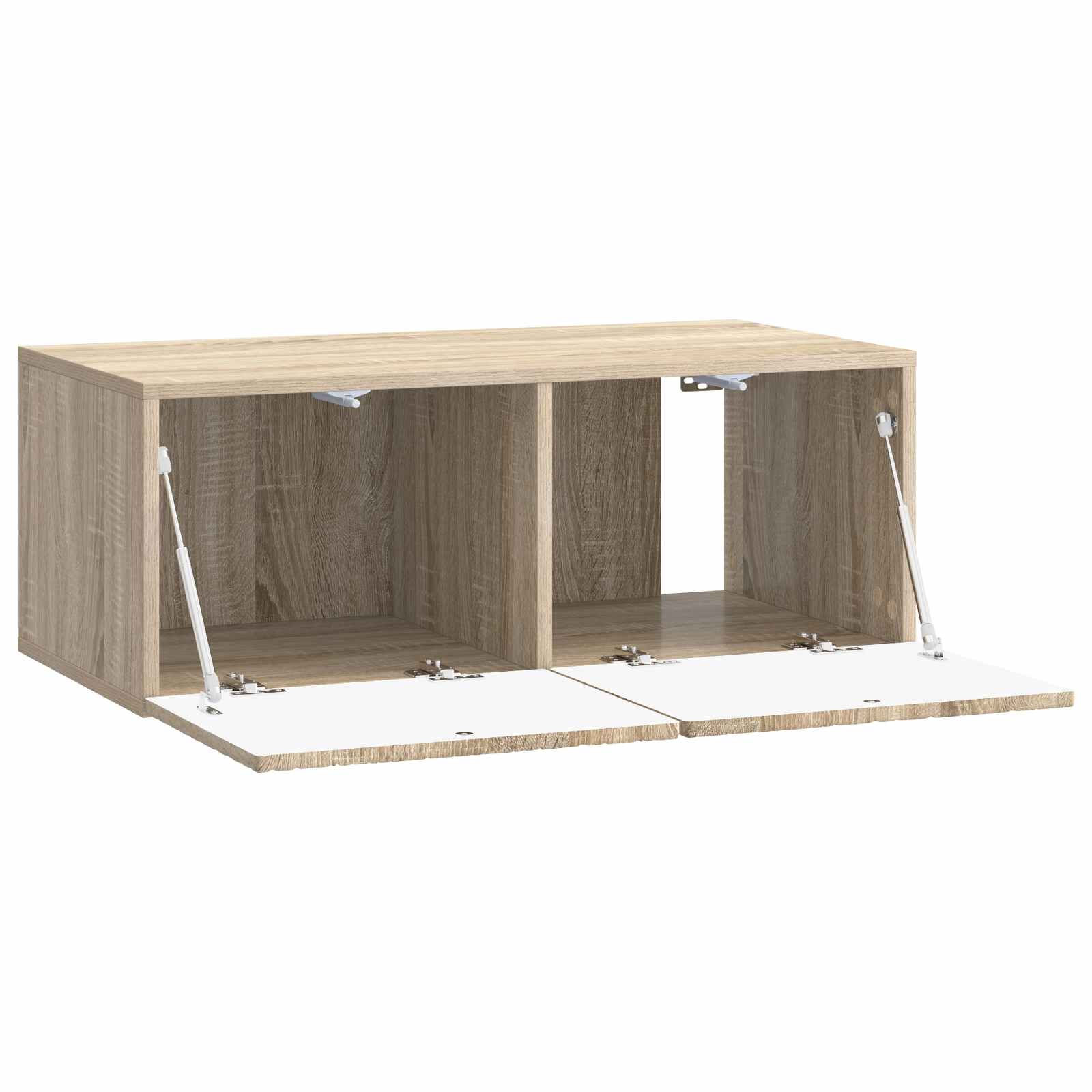 Wandmontierter TV-Schrank 78,5 x 41 x 30 cm Sonoma-Eiche