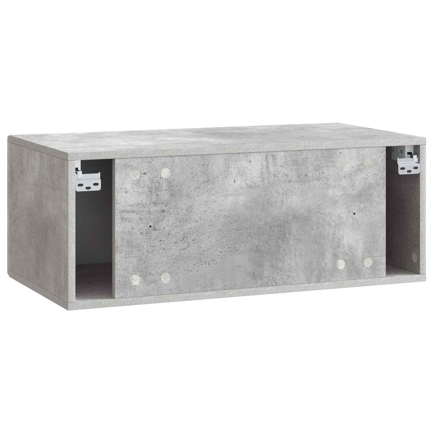 Wandmontierter TV-Schrank 98 x 41 x 30 cm Betongrau