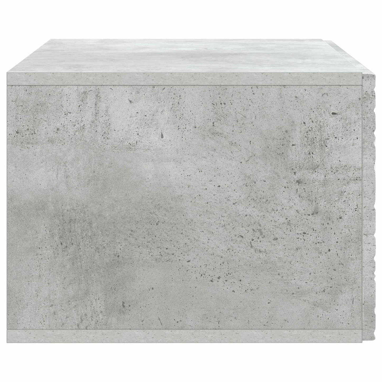 Wandmontierter TV-Schrank 59,5 x 31 cm Betongrau Holzwerkstoff
