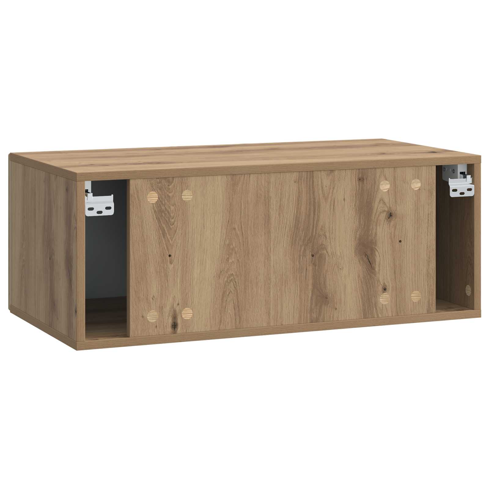 Wandmontierter TV-Schrank 98 x 31 cm Artisan-Eiche