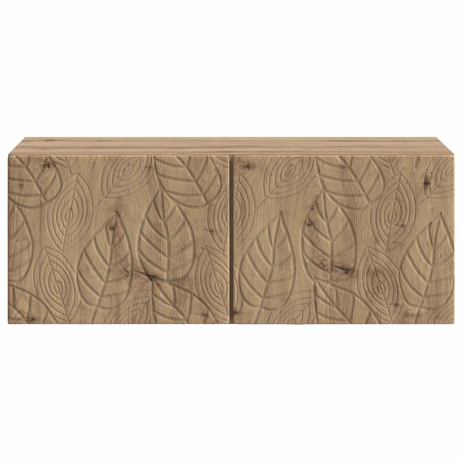 Wandmontierter TV-Schrank 98 x 31 cm Artisan-Eiche